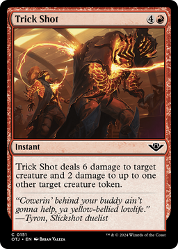 Trick Shot (OTJ-151) - Outlaws of Thunder Junction Foil
