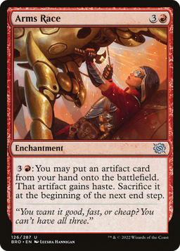 Arms Race (BRO-126) - The Brothers' War Foil