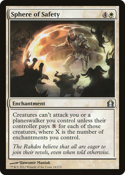 Sphere of Safety (RTR-024) - Return to Ravnica Foil