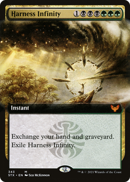 Harness Infinity (Extended Art) (STX-343) - Strixhaven: School of Mages: (Extended Art) Foil