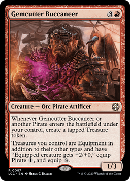 Gemcutter Buccaneer (LCC-087) - The Lost Caverns of Ixalan Commander
