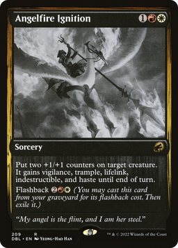 Angelfire Ignition (DBL-209) - Innistrad: Double Feature Foil
