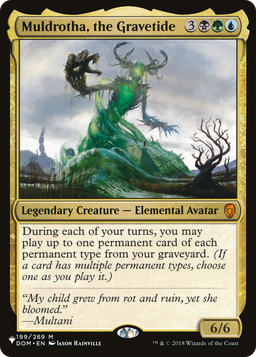 Muldrotha, the Gravetide (LIST-199/269) - The List