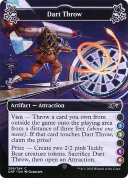Dart Throw (2-3-5-6) (UNF-208) - Unfinity Foil