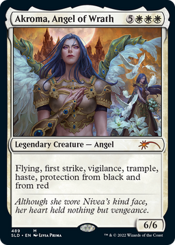 Akroma, Angel of Wrath (SLD-489) - Secret Lair Drop