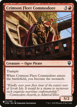 Crimson Fleet Commodore (LIST-CMR-171) - The List
