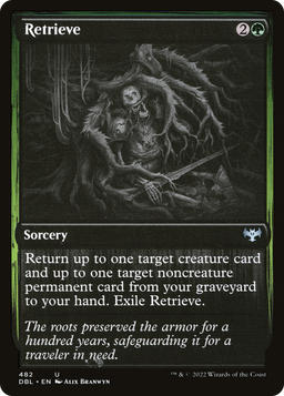 Retrieve (DBL-482) - Innistrad: Double Feature Foil