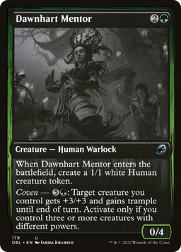 Dawnhart Mentor (DBL-179) - Innistrad: Double Feature Foil