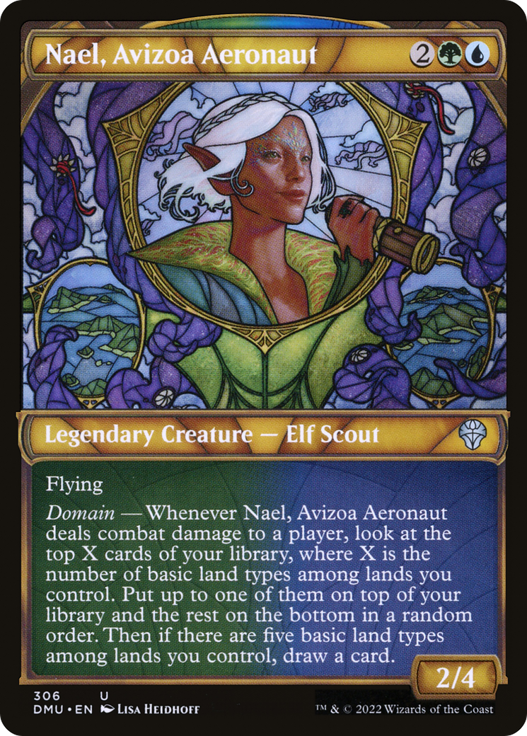 Nael, Avizoa Aeronaut (Showcase) (DMU-306) - Dominaria United: (Showcase)