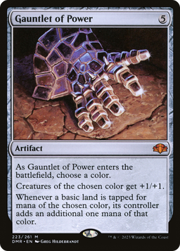 Gauntlet of Power (DMR-223) - Dominaria Remastered