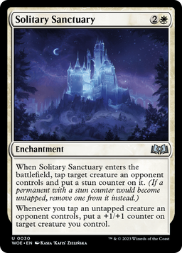 Solitary Sanctuary (WOE-030) - Wilds of Eldraine