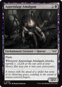 Appendage Amalgam (DSK-083) - Duskmourn: House of Horror: (enchantment) Foil