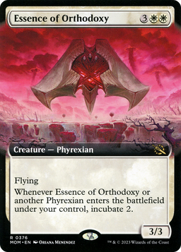 Essence of Orthodoxy (Extended Art) (MOM-376) - March of the Machine: (Extended Art)