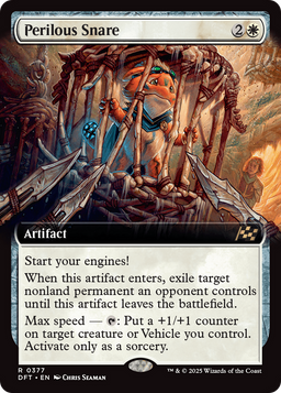 Perilous Snare (Extended Art) (DFT-377) - Aetherdrift: (Extended Art)