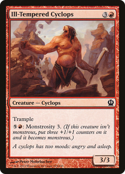 Ill-Tempered Cyclops (THS-125) - Theros