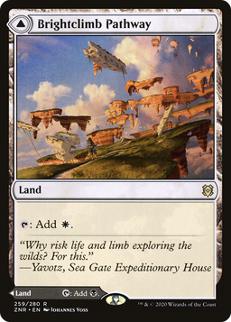 Brightclimb Pathway (ZNR-259) - Zendikar Rising Foil
