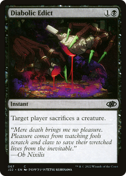 Diabolic Edict (J22-067) - Jumpstart 2022