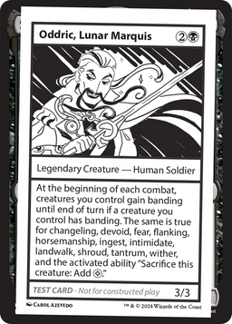 Oddric, Lunar Marquis (MB2PC-) - Mystery Booster 2