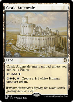 Castle Ardenvale (BLC-298) - Bloomburrow Commander
