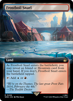 Frostboil Snarl (Extended Art) (WHO-498) - Doctor Who: (Extended Art)