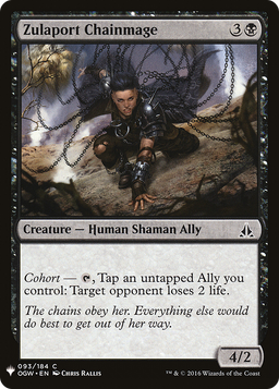 Zulaport Chainmage (LIST-093) - The List