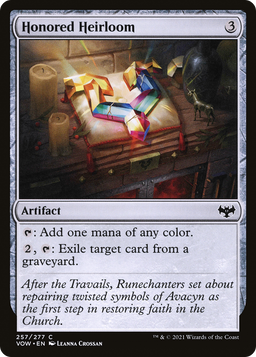 Honored Heirloom (VOW-257) - Innistrad: Crimson Vow Foil