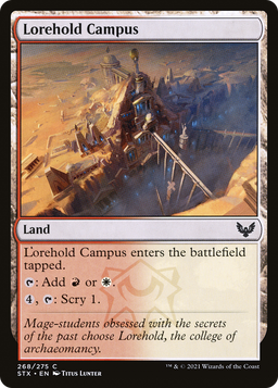 Lorehold Campus (STX-268) - Strixhaven: School of Mages