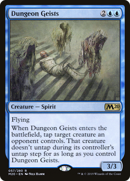 Dungeon Geists (M20-057) - Core Set 2020 Foil