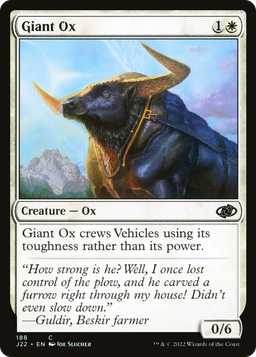 Giant Ox (J22-188) - Jumpstart 2022