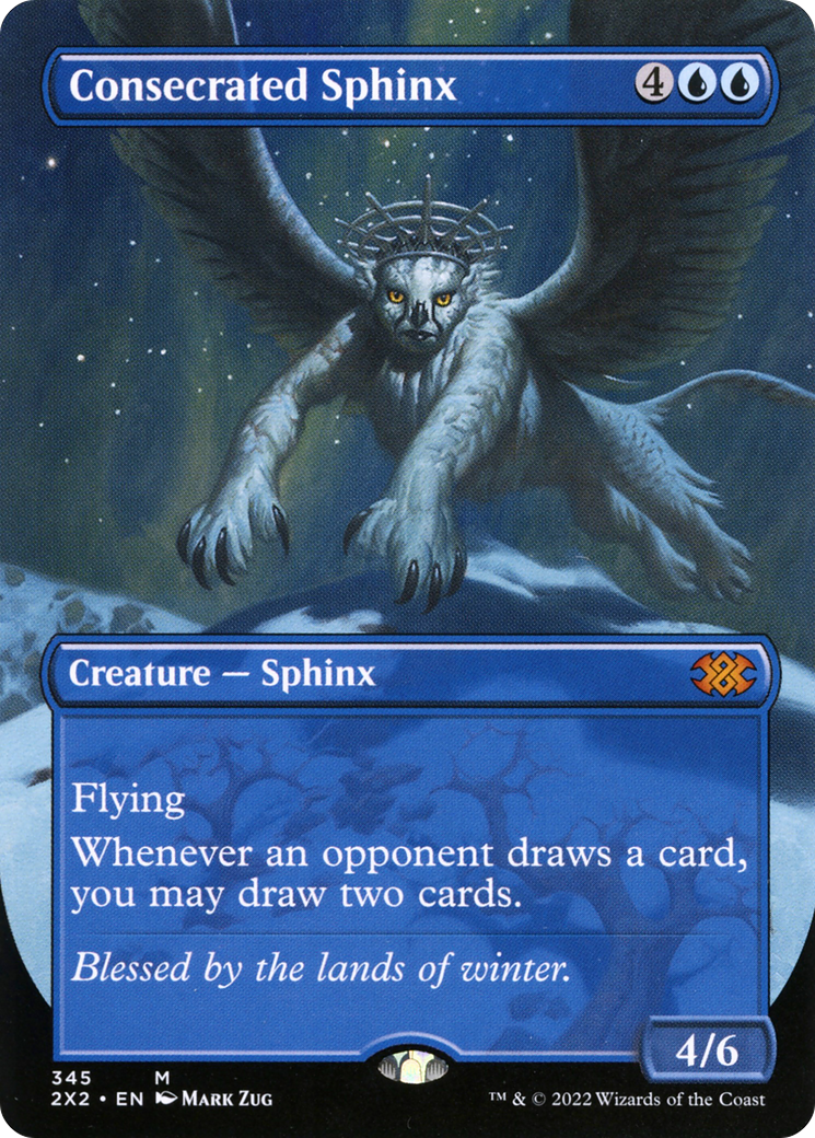Consecrated Sphinx (Borderless) (2X2-345) - Double Masters 2022