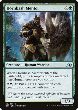Hornbash Mentor (IKO-159) - Ikoria: Lair of Behemoths