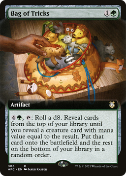 Bag of Tricks (Extended Art) (AFC-306) - Forgotten Realms Commander: (Extended Art)