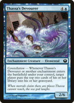 Thassa's Devourer (JOU-053) - Journey into Nyx: (enchantment) Foil