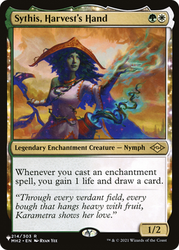 Sythis, Harvest's Hand (LIST-214/303) - The List: (enchantment)