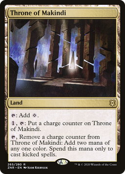Throne of Makindi (ZNR-265) - Zendikar Rising Foil