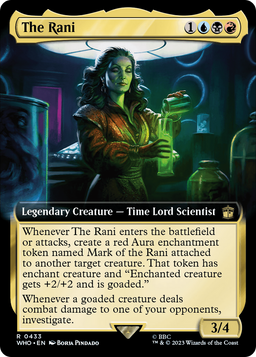 The Rani (Extended Art) (WHO-433) - Doctor Who: (Extended Art)