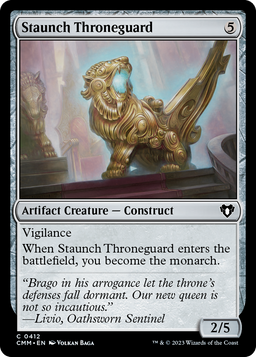 Staunch Throneguard (CMM-412) - Commander Masters