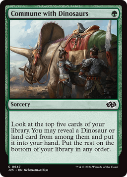 Commune with Dinosaurs (J25-647) - Foundations Jumpstart