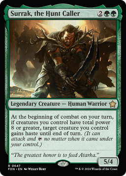 Surrak, the Hunt Caller (FDN-647) - Foundations