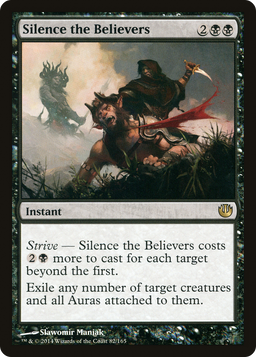 Silence the Believers (JOU-082) - Journey into Nyx Foil
