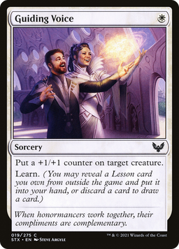 Guiding Voice (STX-019) - Strixhaven: School of Mages