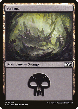 Swamp (259) (M15-259) - Magic 2015 Foil