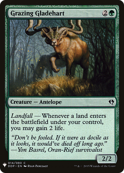 Grazing Gladehart (LIST-014) - The List