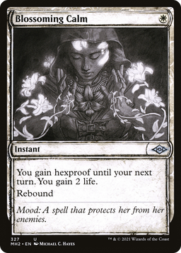 Blossoming Calm (Showcase) (MH2-327) - Modern Horizons 2: (Showcase) Foil