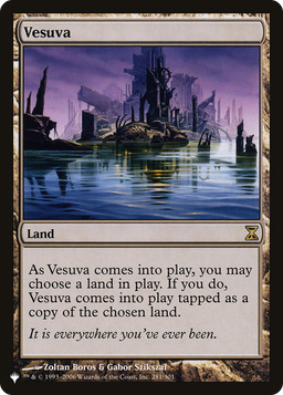 Vesuva (LIST-281/301) - The List