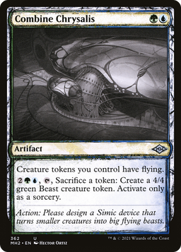 Combine Chrysalis (MH2-362) - Modern Horizons 2: (Showcase)