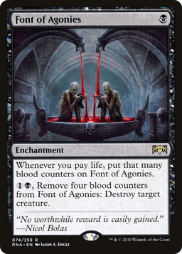 Font of Agonies (RNA-074) - Ravnica Allegiance Foil