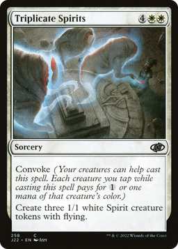Triplicate Spirits (J22-258) - Jumpstart 2022