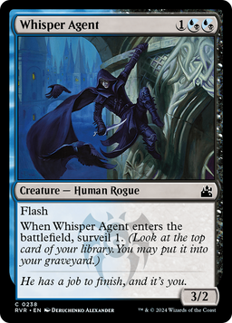 Whisper Agent (RVR-238) - Ravnica Remastered