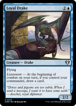 Loyal Drake (CMM-104) - Commander Masters